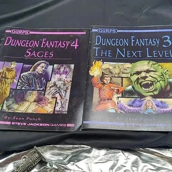 Gertz 4th edition dungeon fantasy books one through four. Hard to find. - Picture 3 of 5